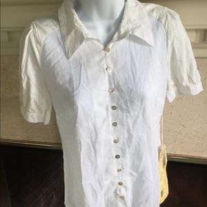 NEW with Tags Na Nang White Button Down